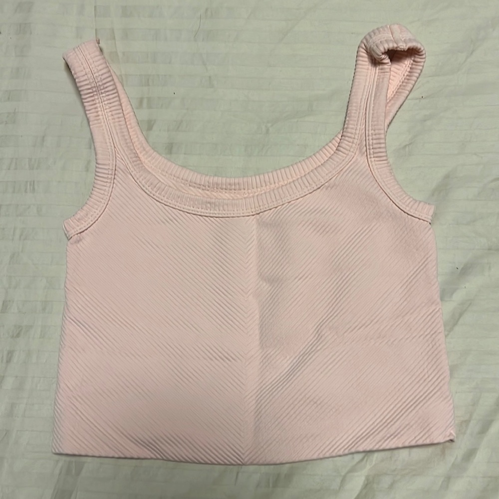 Rock & Rage One Size Fits All Pink Crop Top